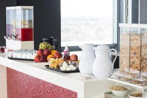 Petit déjeuner continental compris tous les jours