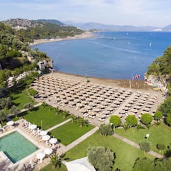 Private beach, free beach shuttle, beach cabanas, sun-loungers