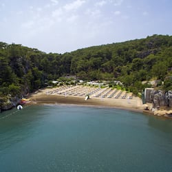 Private beach, free beach shuttle, beach cabanas, sun-loungers
