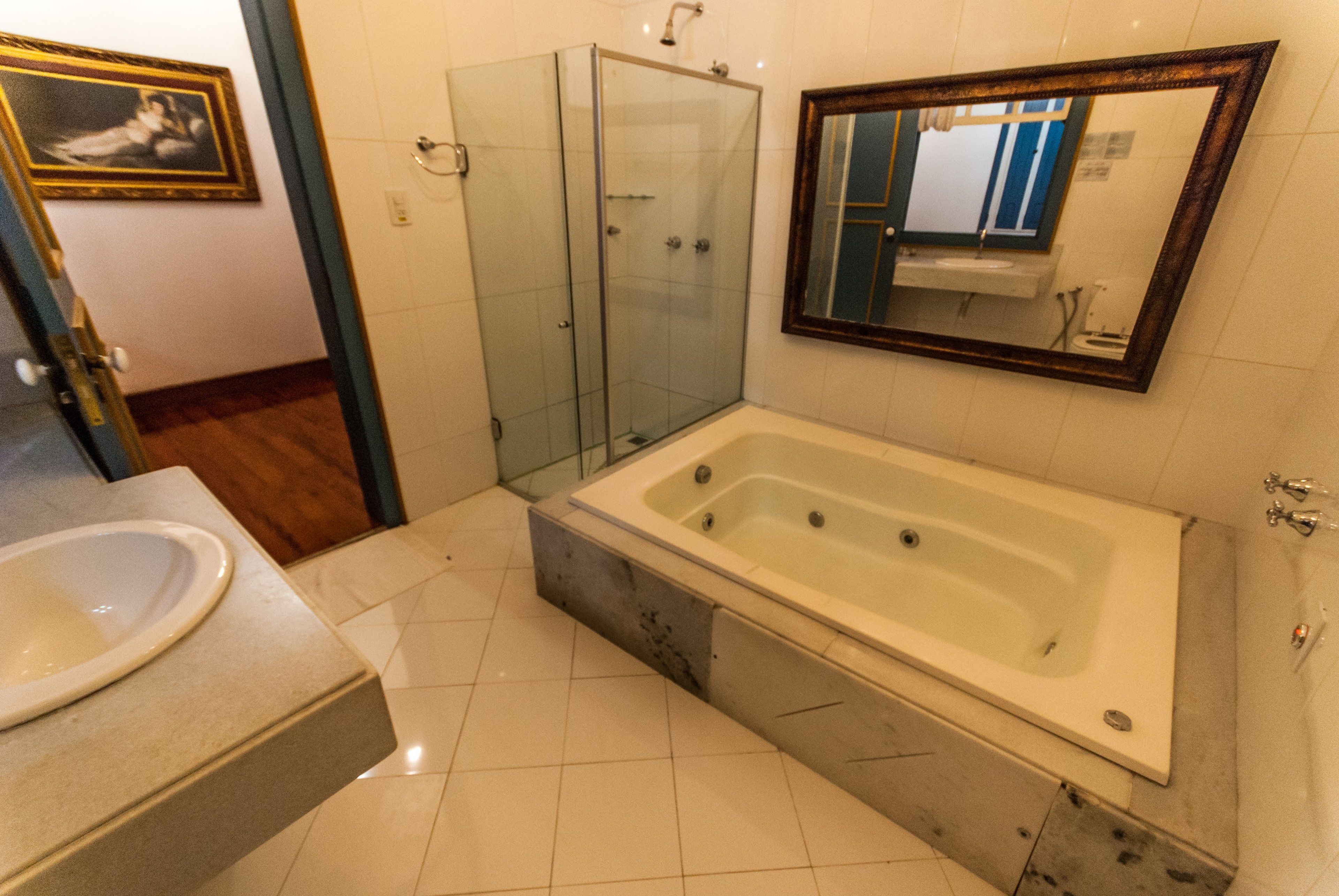 honeymoon double room, 1 bedroom, pool view | jetted bathtub