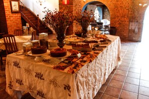Petit déjeuner buffet compris tous les jours