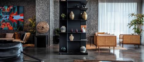 Sitzecke in der Lobby