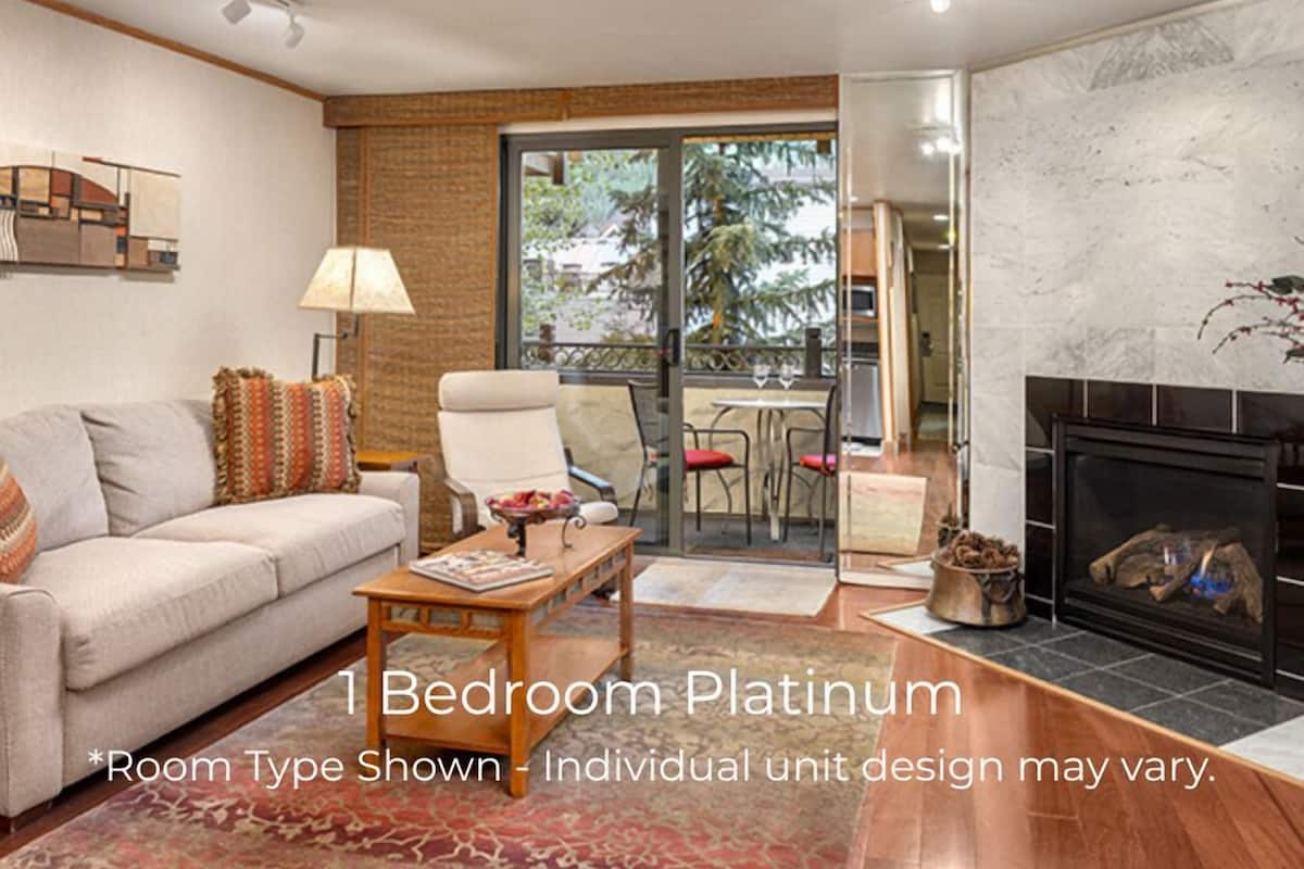 Condo (Platinum, 1 Bath) | 1 habitación y caja de seguridad en la habitación