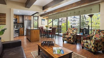 Flachbildfernseher, Kamin