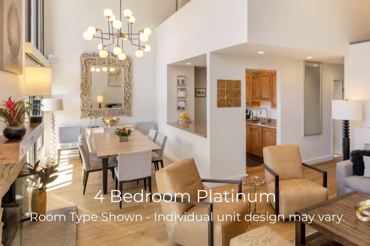 Condo (Platinum 4 Bath) | 1 habitación y caja de seguridad en la habitación
