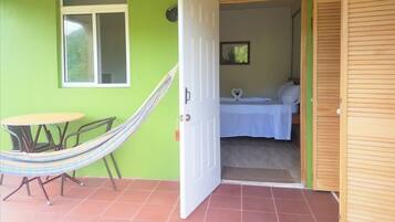 Standard Double Room, Garden View | Terrace/patio