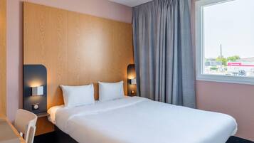 Luxe beddengoed, individueel gemeubileerd, geluiddichte muren