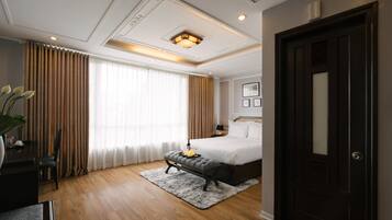 1 habitación, minibar, caja de seguridad en la habitación y escritorio