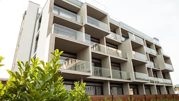 Fassade der Unterkunft