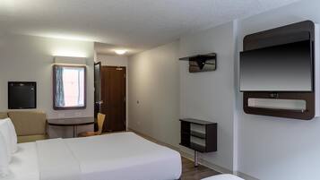 Desk, WiFi (free), bed sheets
