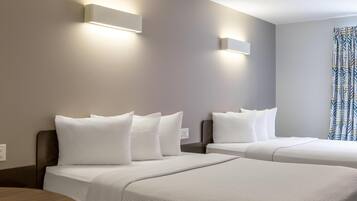 Desk, free WiFi, bed sheets, wheelchair access