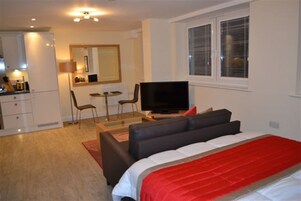 Standard Studio, 1 Double Bed | Desk, iron/ironing board, cribs/infant beds, rollaway beds