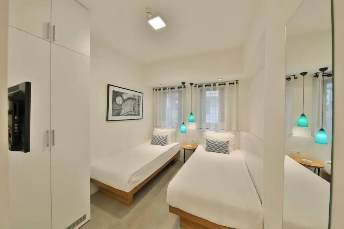 Minibar, in-room safe, soundproofing, iron/ironing board (on request)