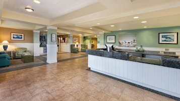 Sala de estar en el lobby