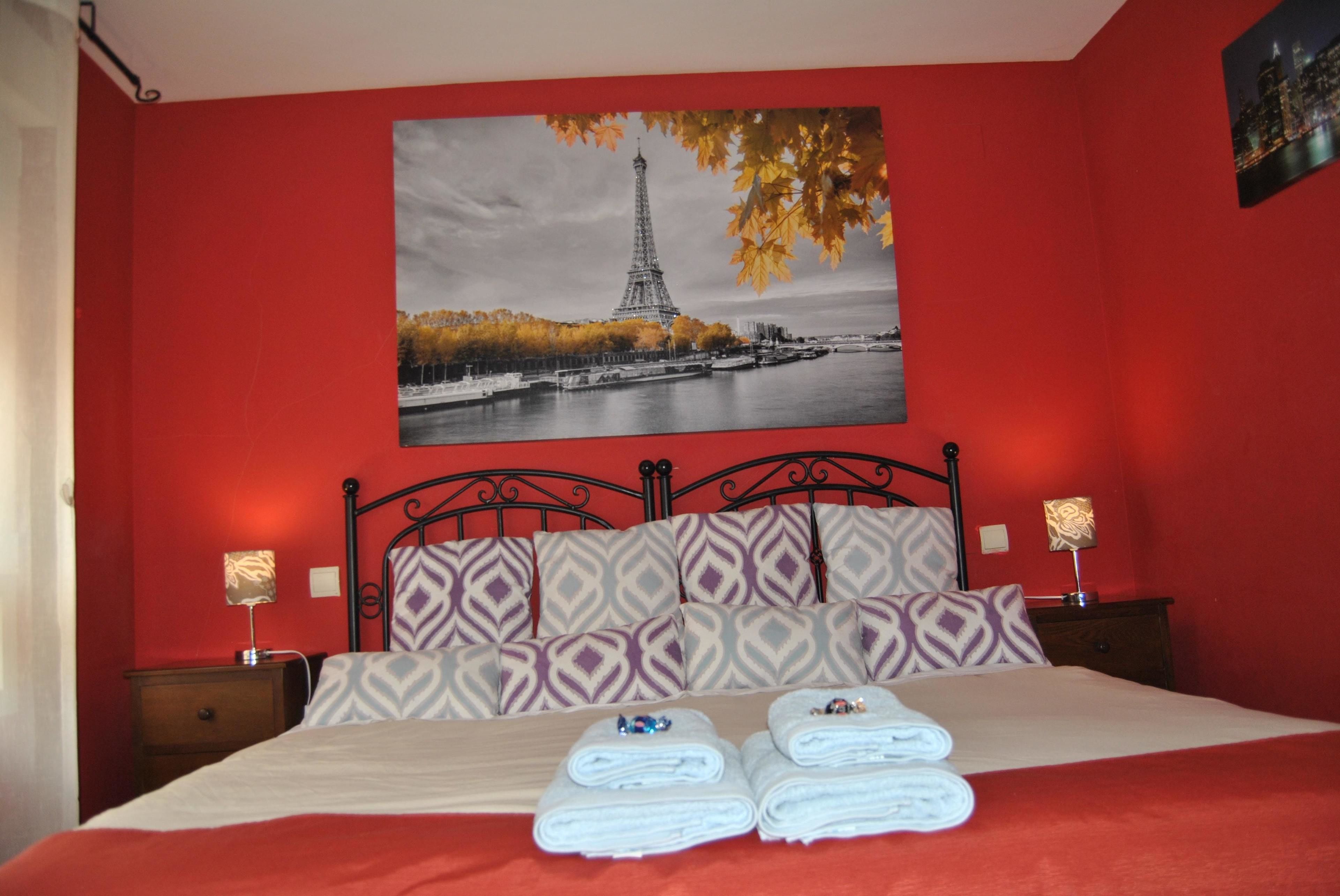 Apartament Deluxe, 2 dormitoris, vistes a la muntanya, al costat de la muntanya | Llençols de cotó egipci, roba de llit d&#x27;alta qualitat i cobrellits 