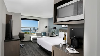 Egyptian cotton sheets, premium bedding, in-room safe, desk at Hyatt House San Juan
