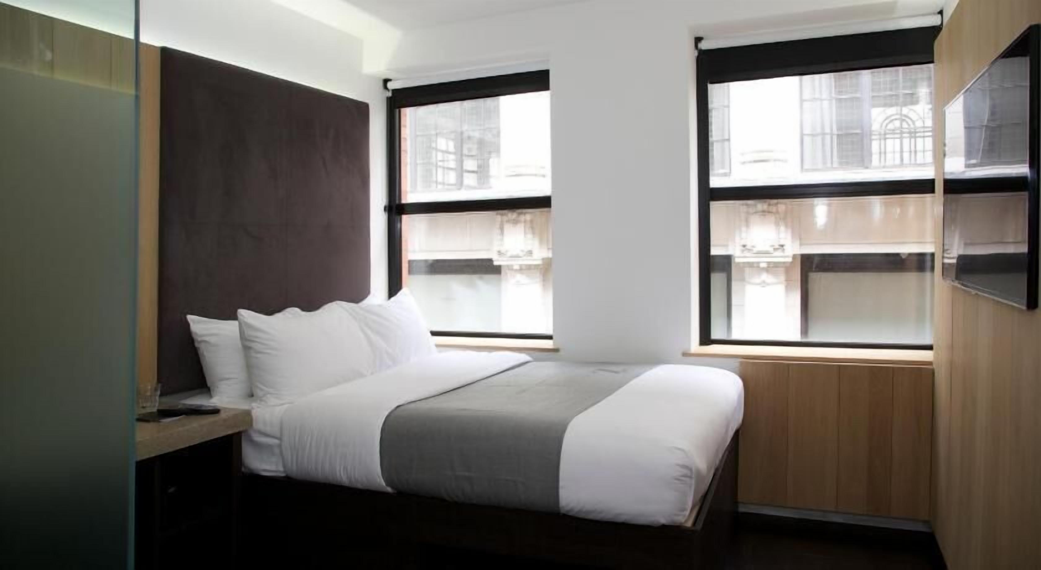 Individually furnished, desk, laptop workspace, blackout curtains