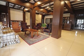 Sala de estar en el lobby