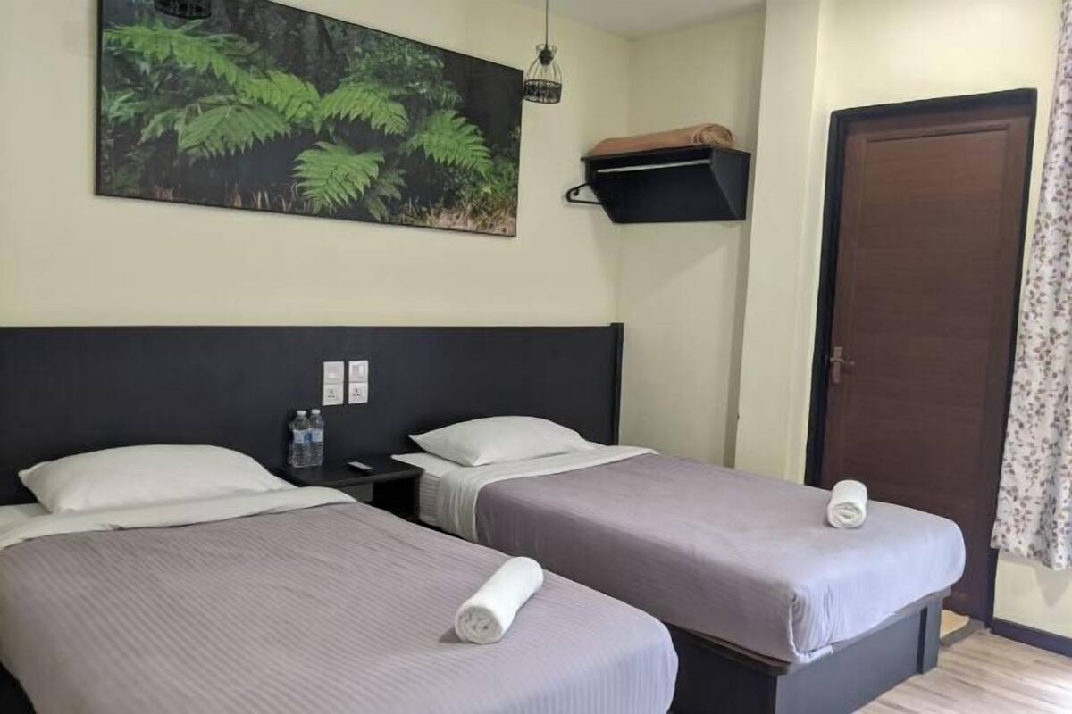 In-room safe, desk, iron/ironing board, WiFi (free)