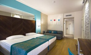 Free minibar, soundproofing, free WiFi, bed sheets - Terrace Elite Resort - All Inclusive (Manavgat)