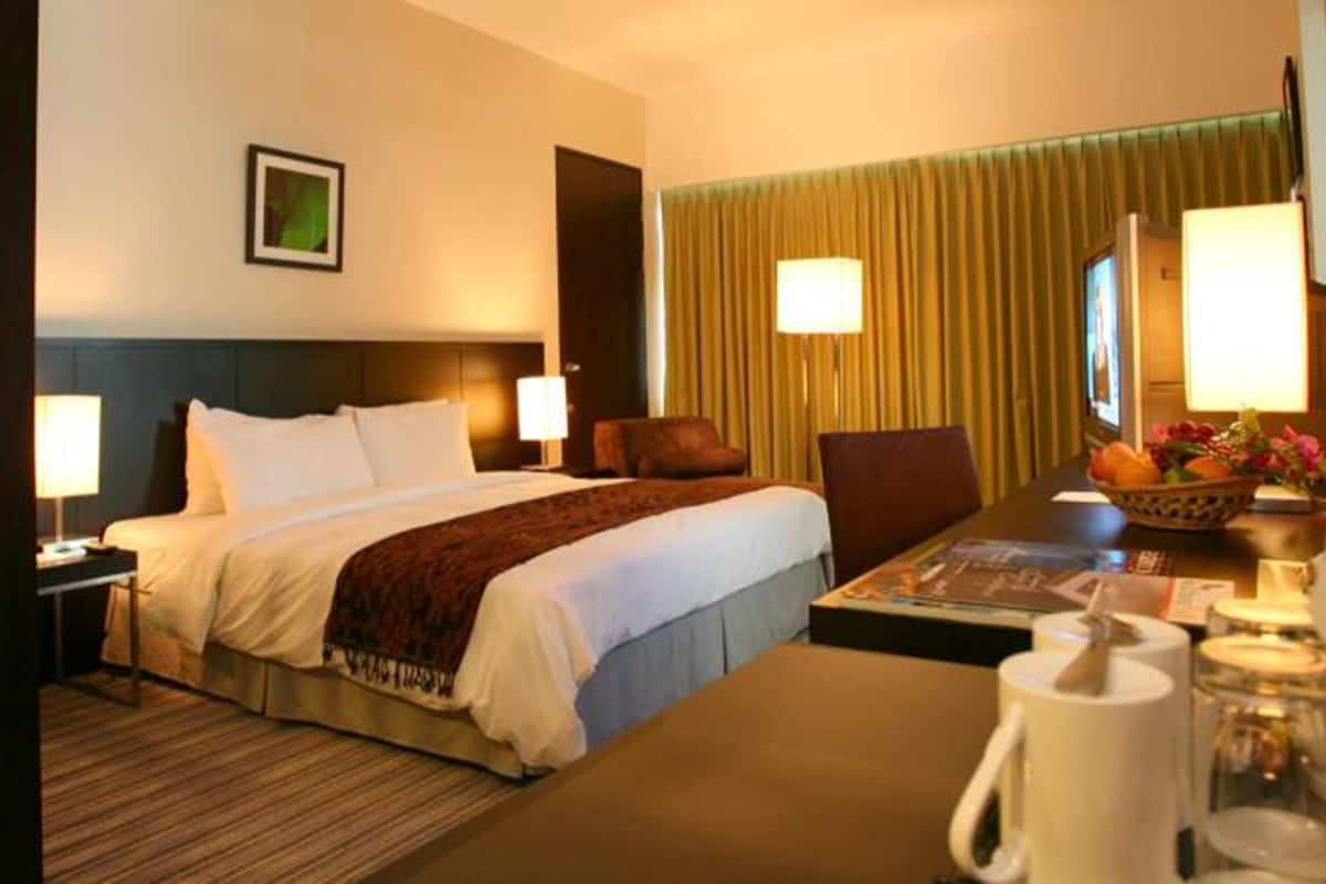 Minibar, in-room safe, blackout curtains, rollaway beds