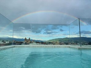 Terrace/patio - Hotel Casa del Sótano (Oaxaca)
