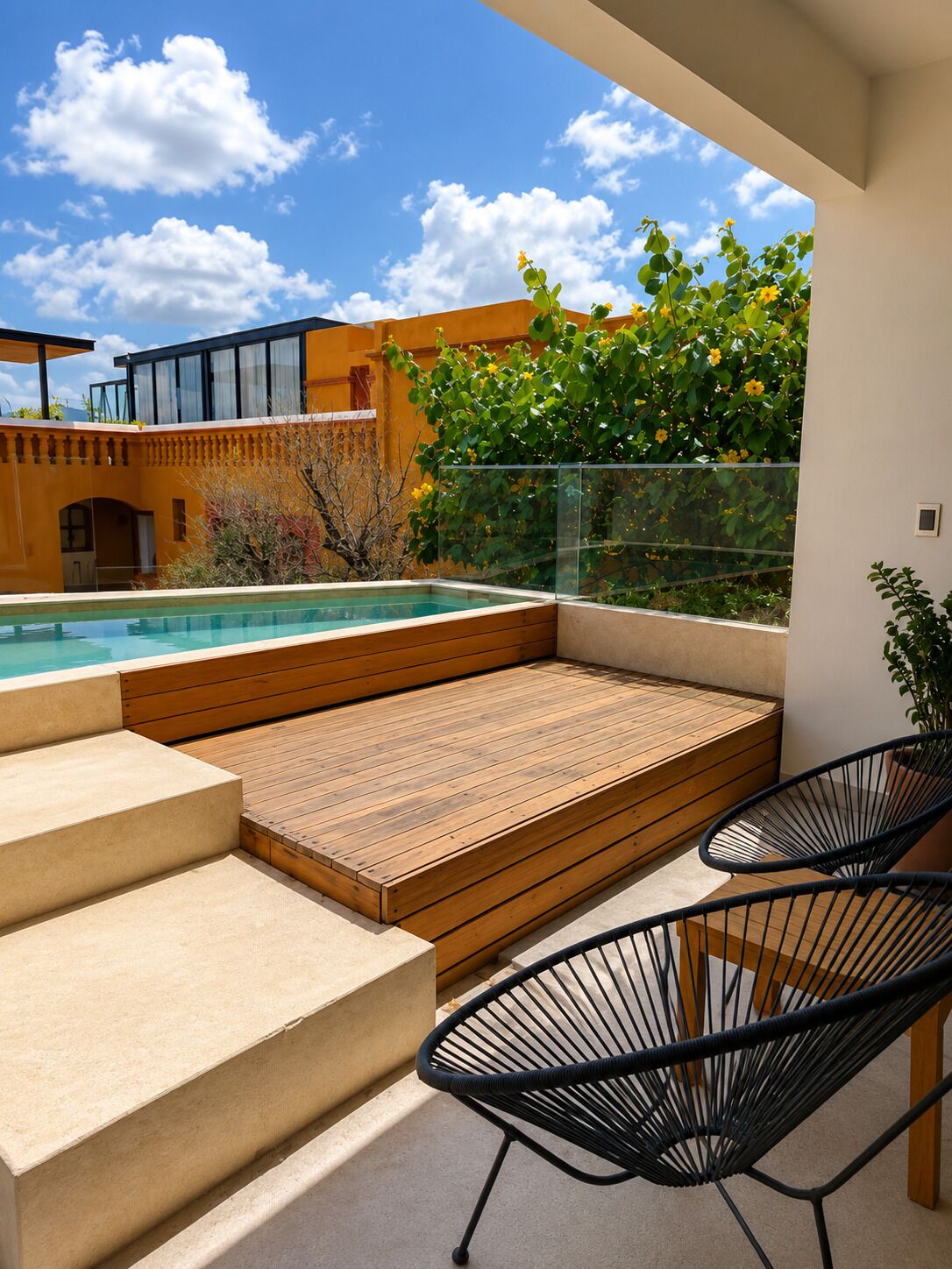 Panoramic-Studiosuite, Stadtblick | Terrasse/Patio