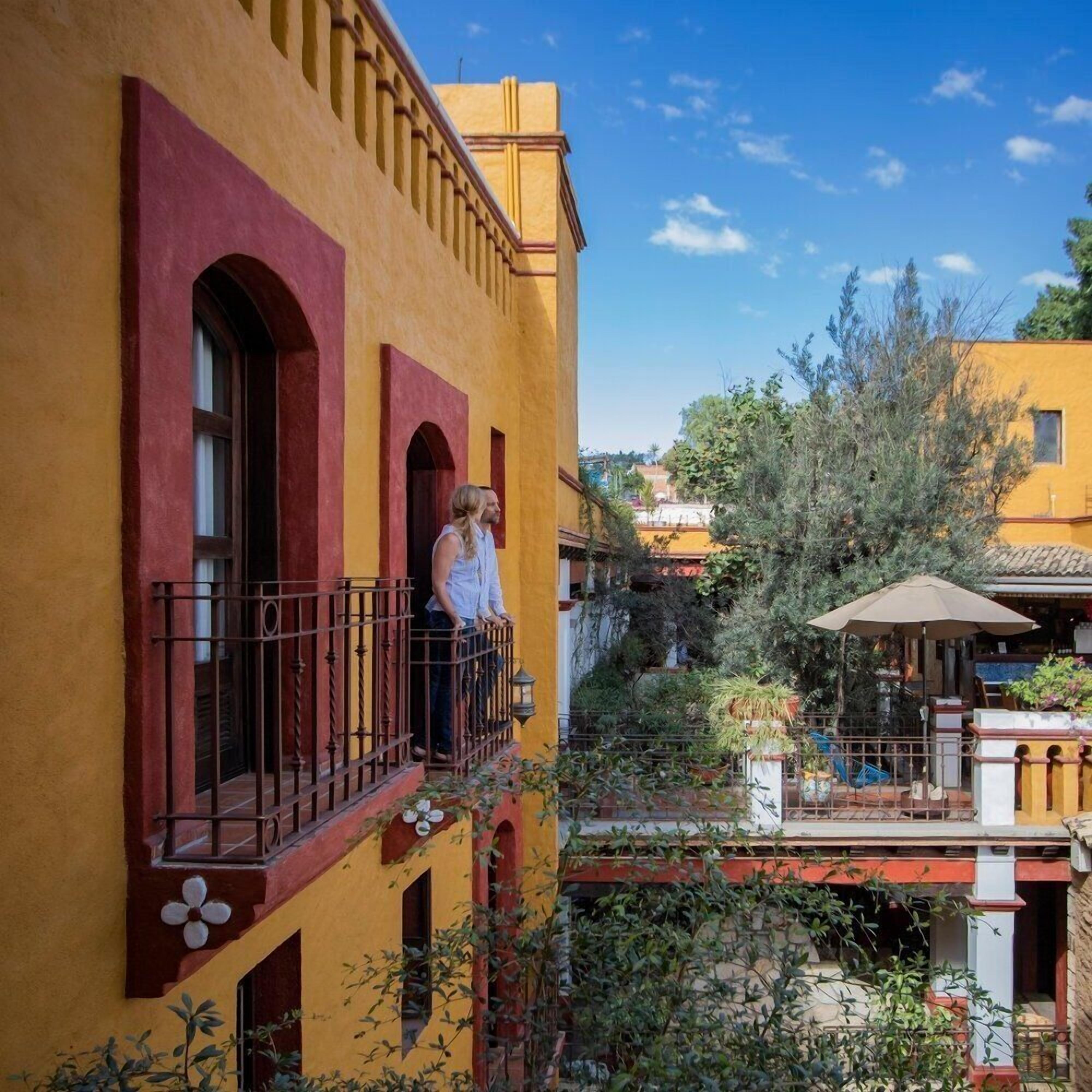 Fachada de la propiedad