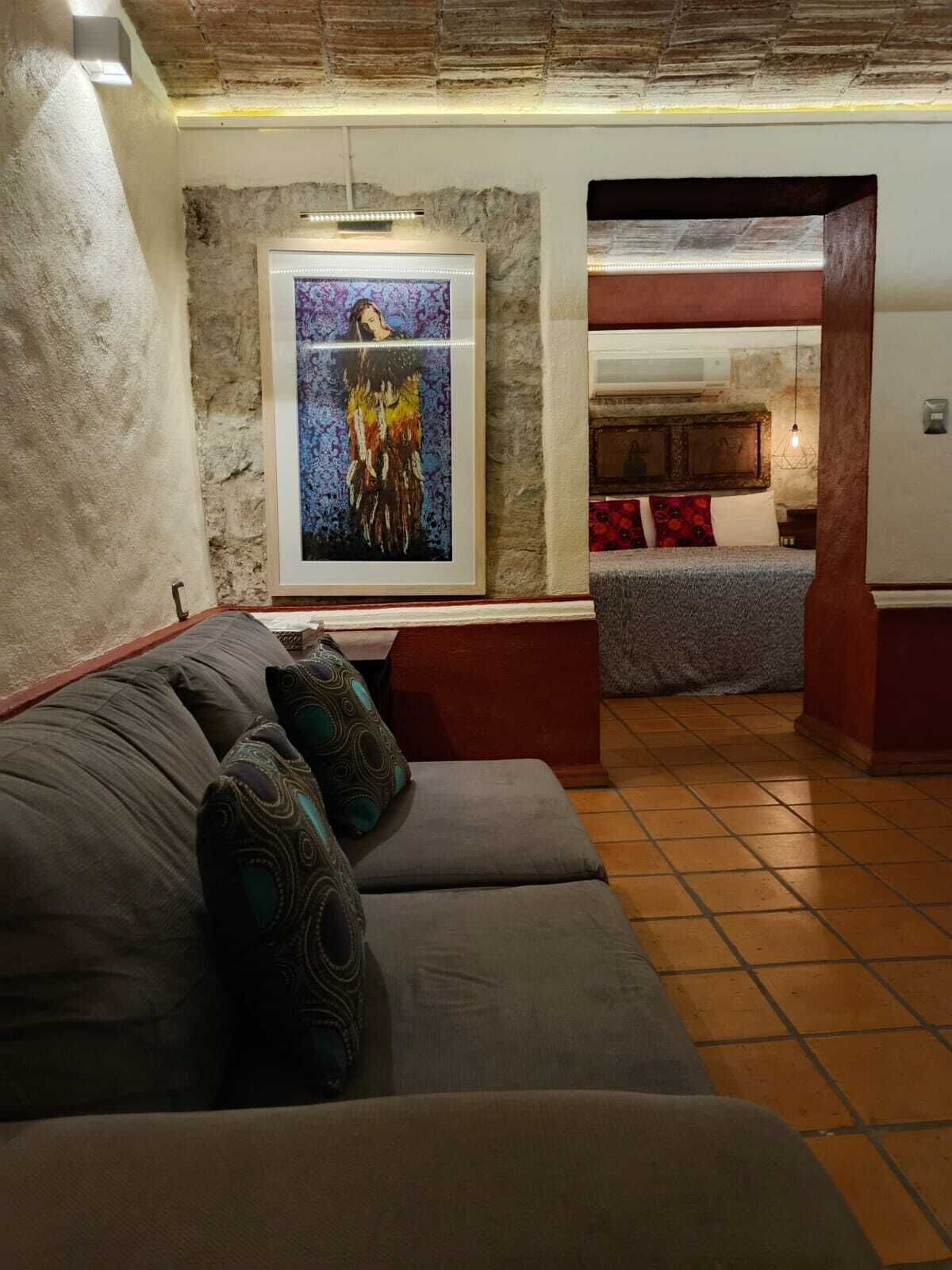Comfort Studio | Living room | Flat-screen TV, Netflix, streaming services