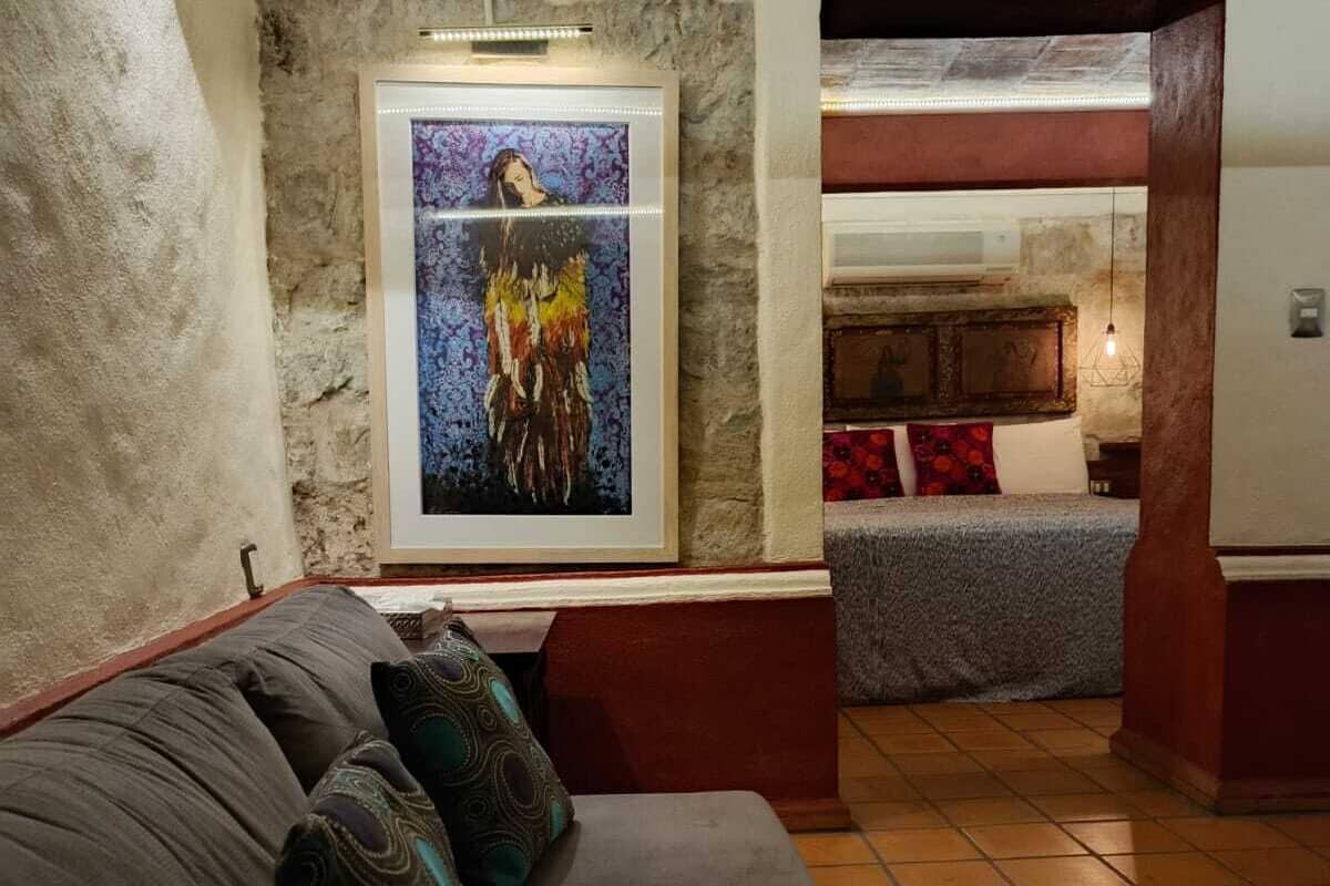 Comfort Studio | Living room | Flat-screen TV, Netflix, streaming services