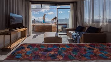 Design Studio Suite, 1 Bedroom, Terrace, City View | Laptop workspace, iron/ironing board, free WiFi, bed sheets