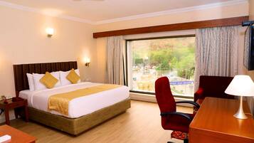 Double or Twin Room (Hill View Room) | In-room safe, desk, iron/ironing board, rollaway beds