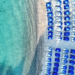 Private beach, free beach cabanas, sun-loungers, beach umbrellas