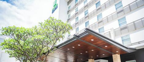 Fassade der Unterkunft