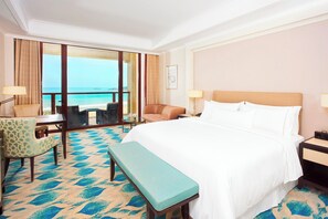 Room, 1 King Bed, Balcony, Ocean View | 1 bedroom, premium bedding, minibar, in-room safe - The Westin Zhujiajian Resort, Zhoushan (Zhoushan)