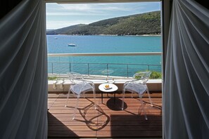 Suite, balcon, vue mer | Balcon