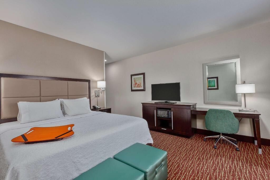 Blackout curtains, iron/ironing board, free WiFi, bed sheets