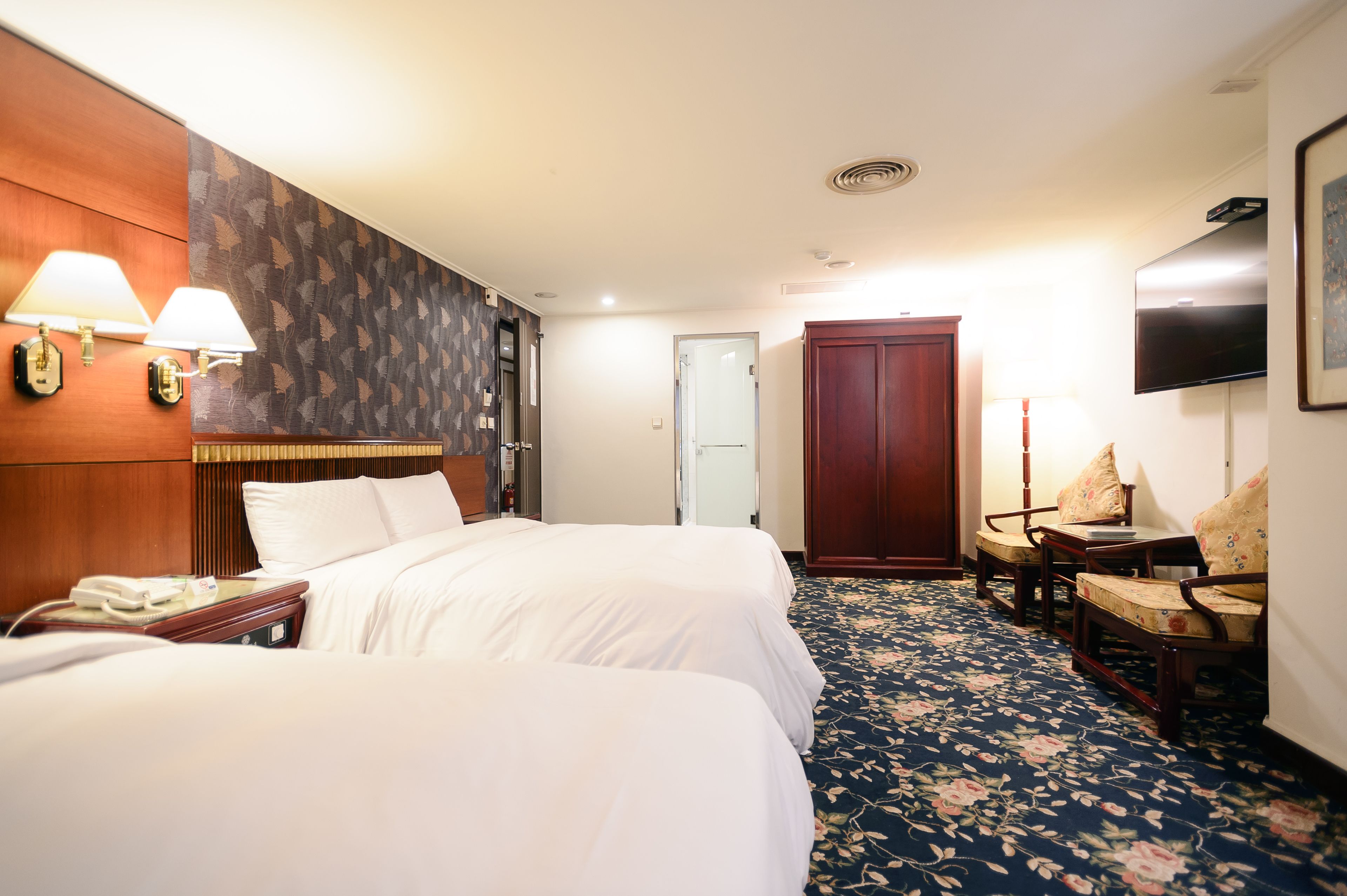 down duvets, pillow-top beds, blackout curtains, soundproofing