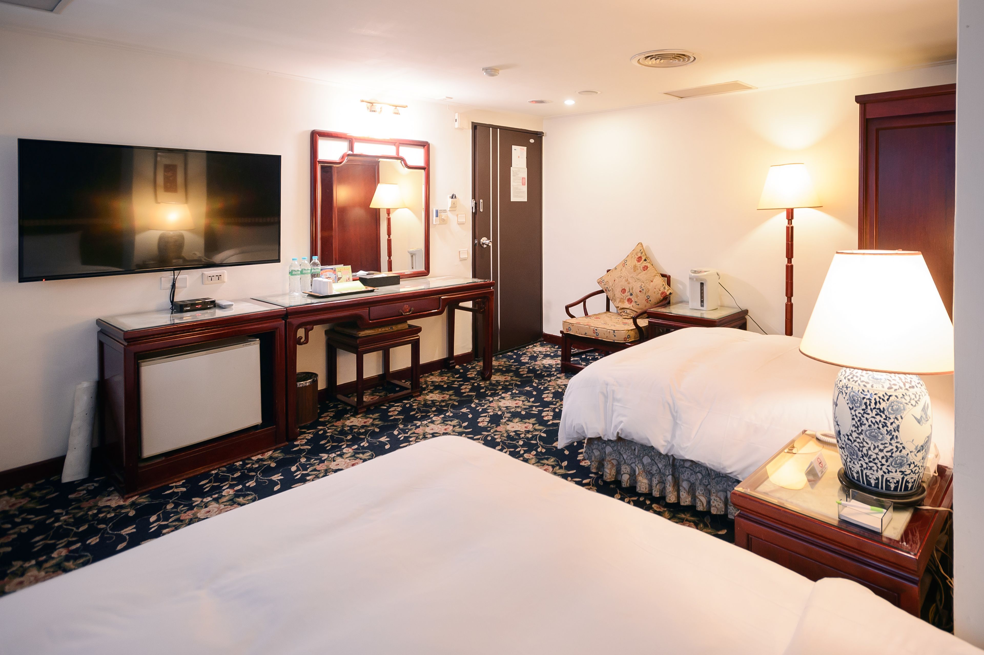 standard triple room | down duvets, pillow-top beds, blackout curtains, soundproofing