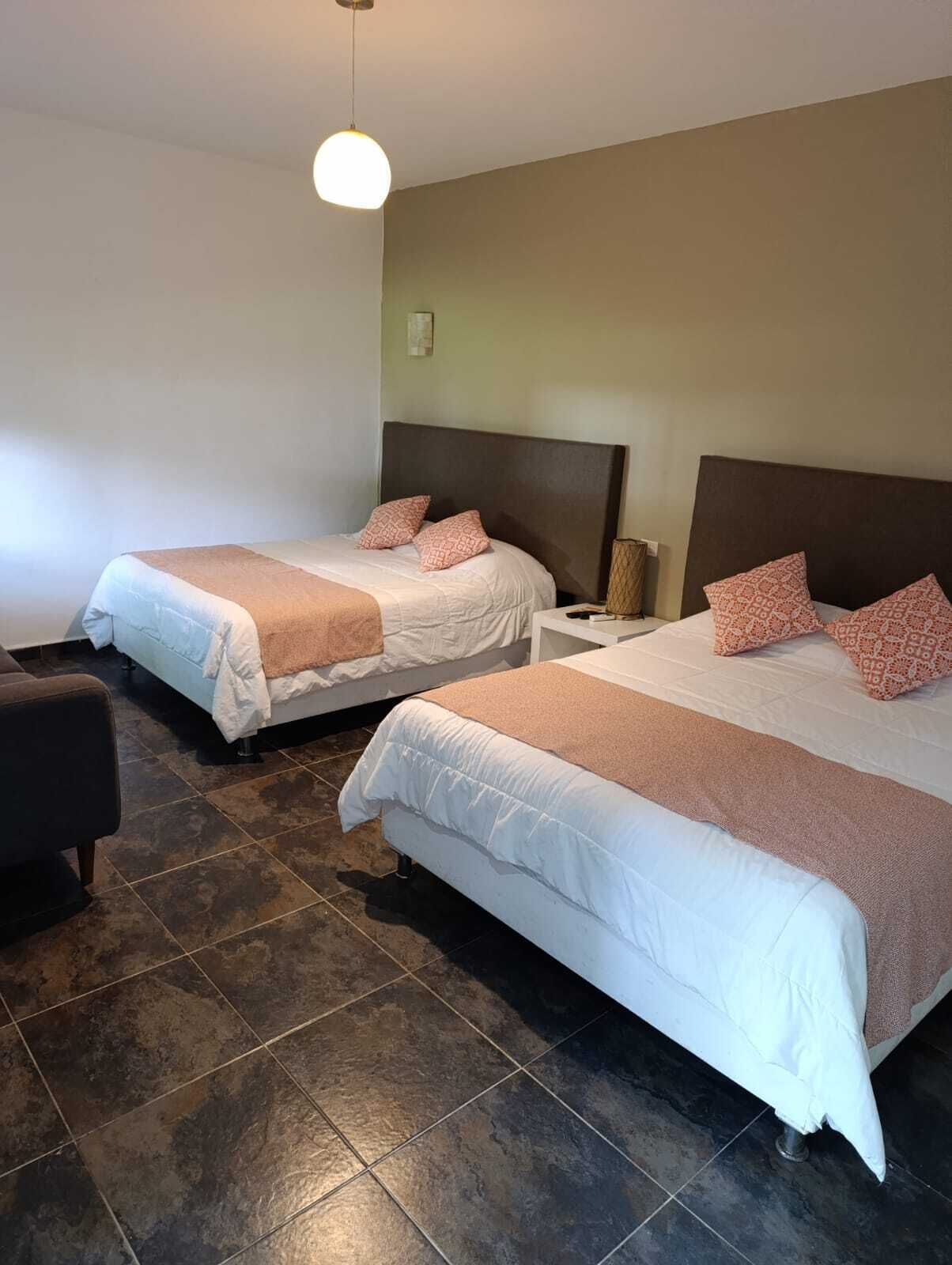 Memory-foam beds, WiFi, individually decorated, individually furnished