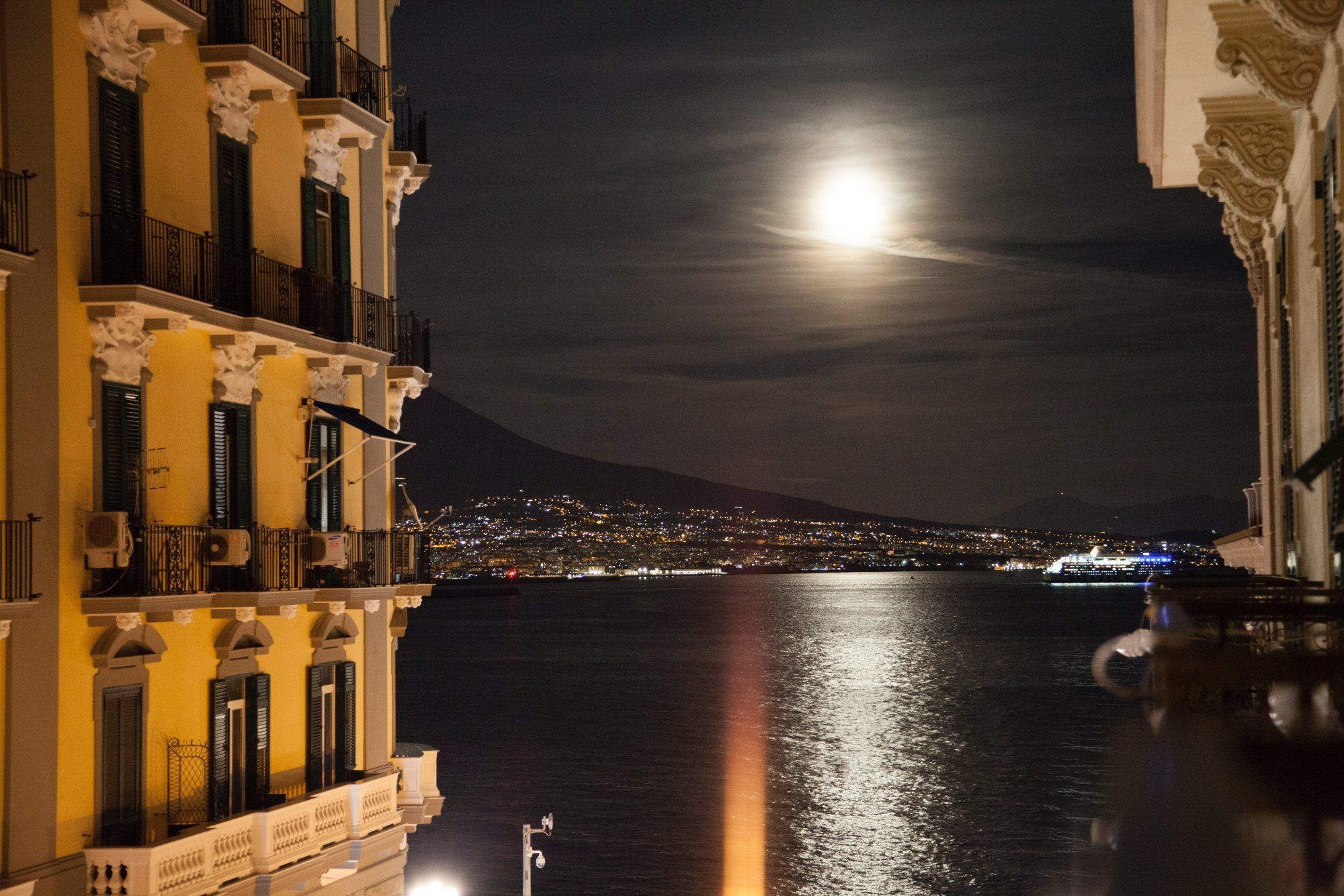 Facciata della struttura