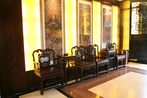 Interior entrance