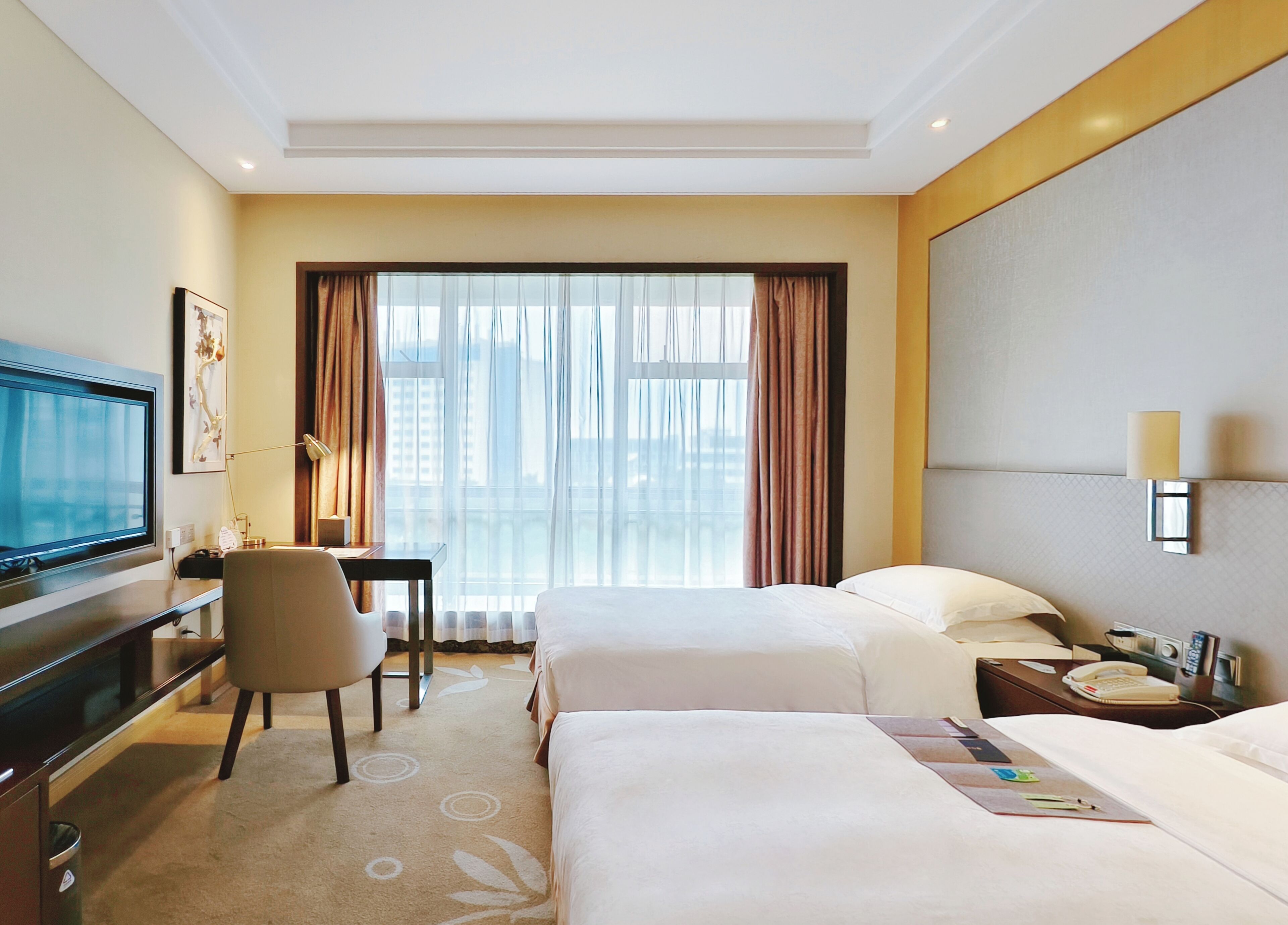 Elegand Twin Room | Premium bedding, in-room safe, individually decorated