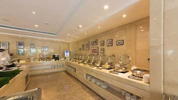 Free buffet breakfast