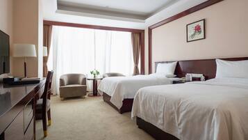 Minibar, in-room safe, desk, rollaway beds