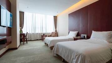 Minibar, in-room safe, desk, rollaway beds