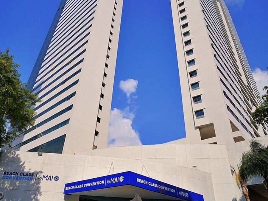 Façana frontal de l'allotjament