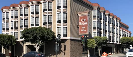 Fassade der Unterkunft