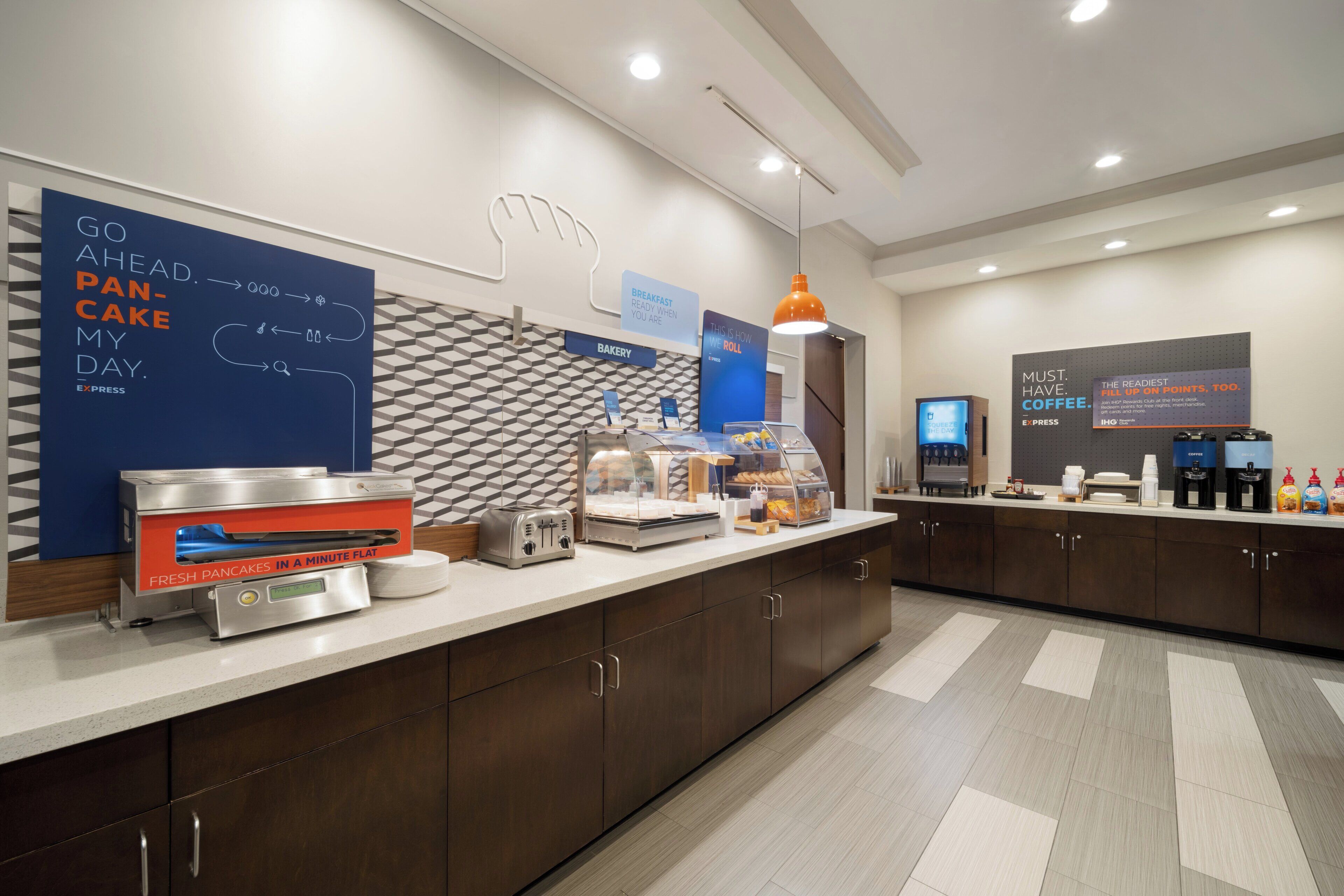 free daily on-the-go breakfast