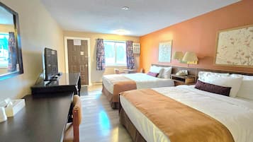 Standard Room, 2 Queen Beds | In-room safe, desk, free WiFi